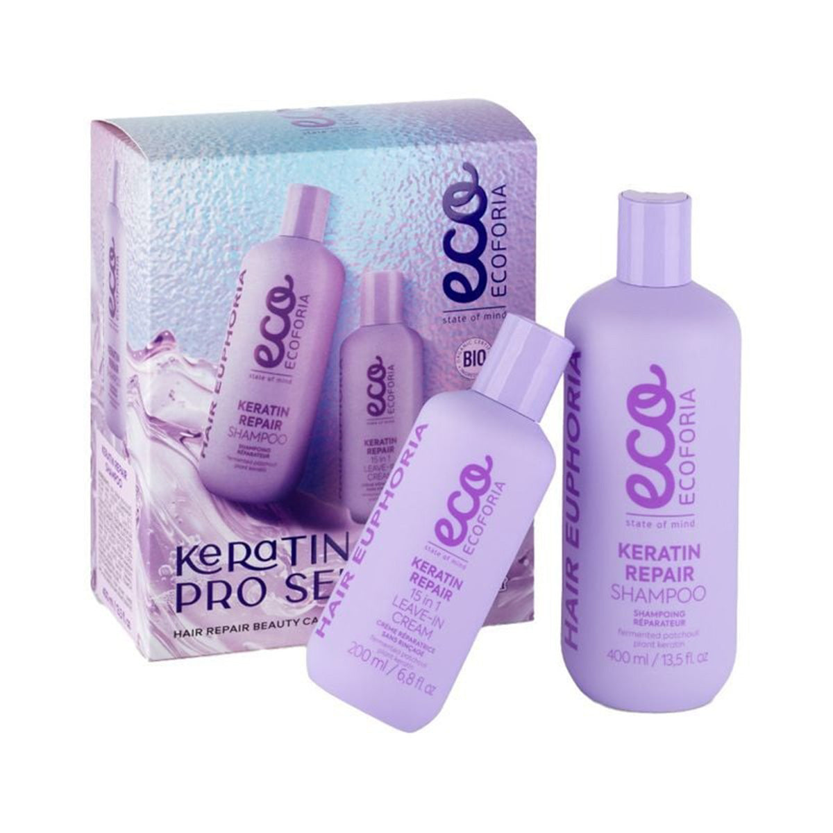 Zestaw do pielęgnacji twarzy „Radiance Hydration”, Lab Biome 400 ml/200 ml/50 ml