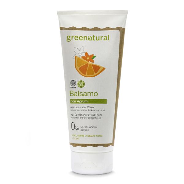 Après-shampoing bio aux agrumes, Greenatural 500 ml