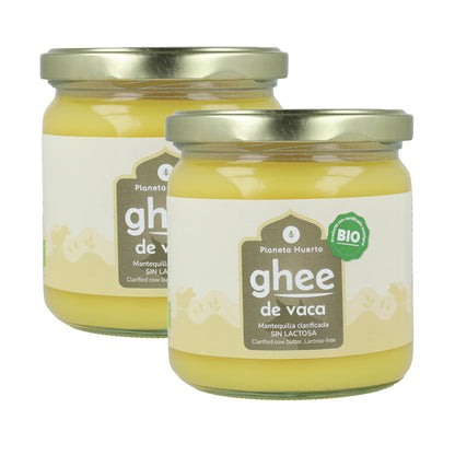 Pack 2x Ghee clarified butter ECO Planet Orchard 350 gr