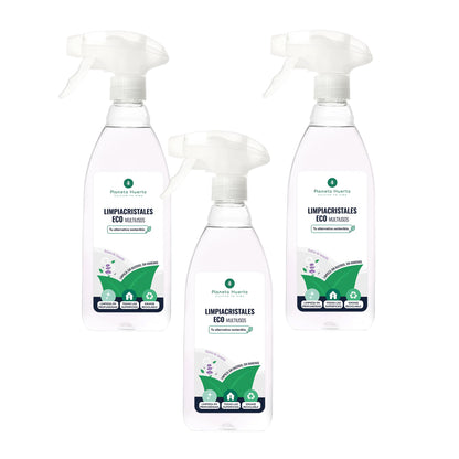 Confezione 3xPulitore per vetri e multiuso Eco Planet Orchard 750ml