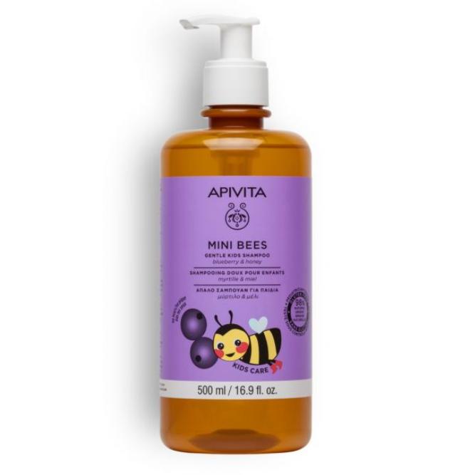 Apivita Gentle Blueberry and Honey Shampoo for Children 500 ml