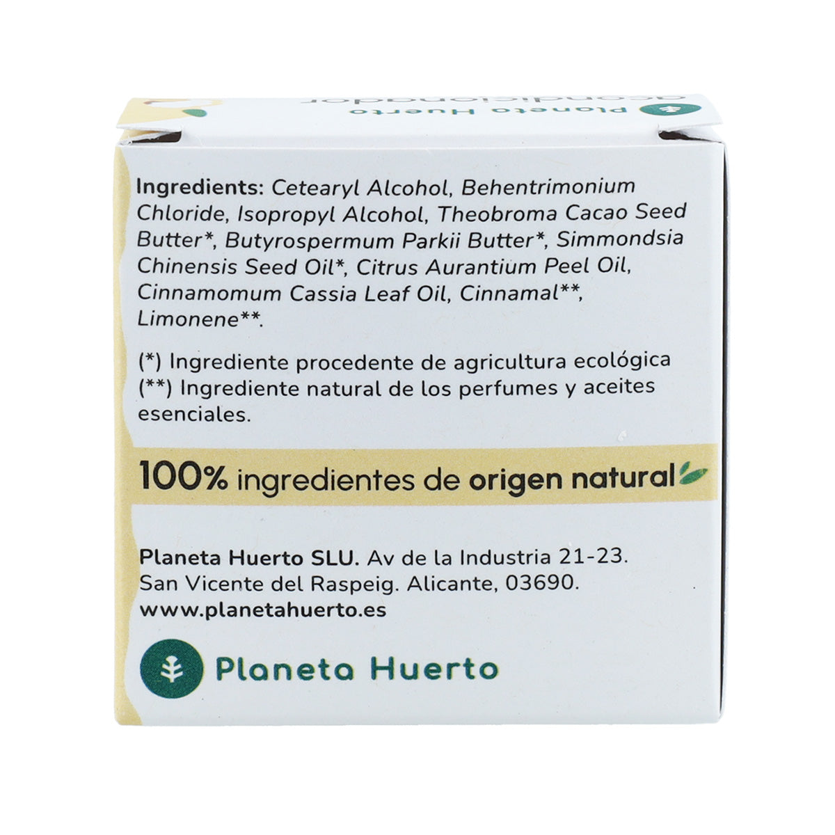 Balsamo solido riparatore Planeta Huerto 85 g