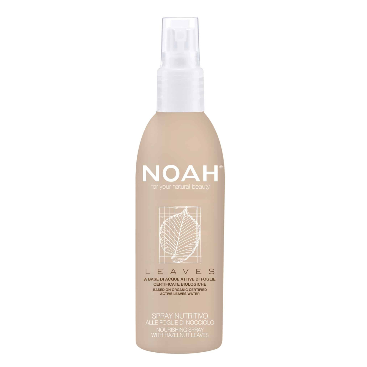Spray wygładzający z liści orzecha laskowego Noah 150 ml