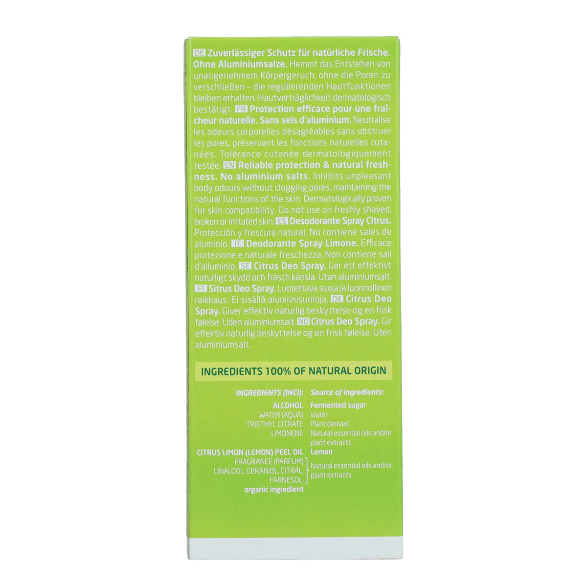 Citrus-Deodorant Weleda 100 ml