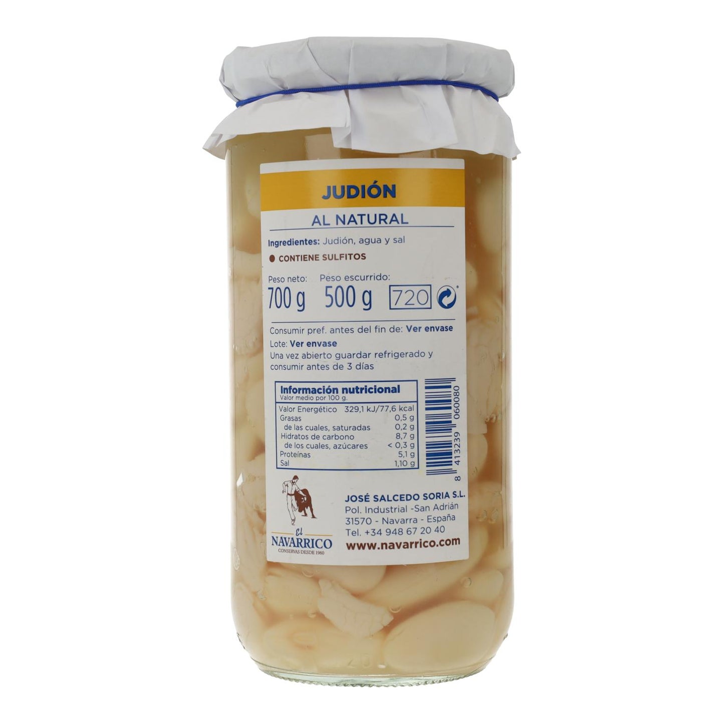Pot Judion El Navarrico 720 ml