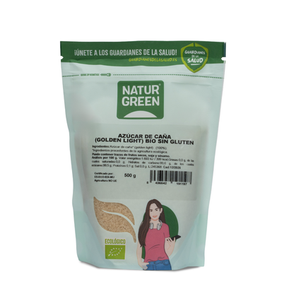Zucchero di canna (golden light) Bio Naturgreen 500 g