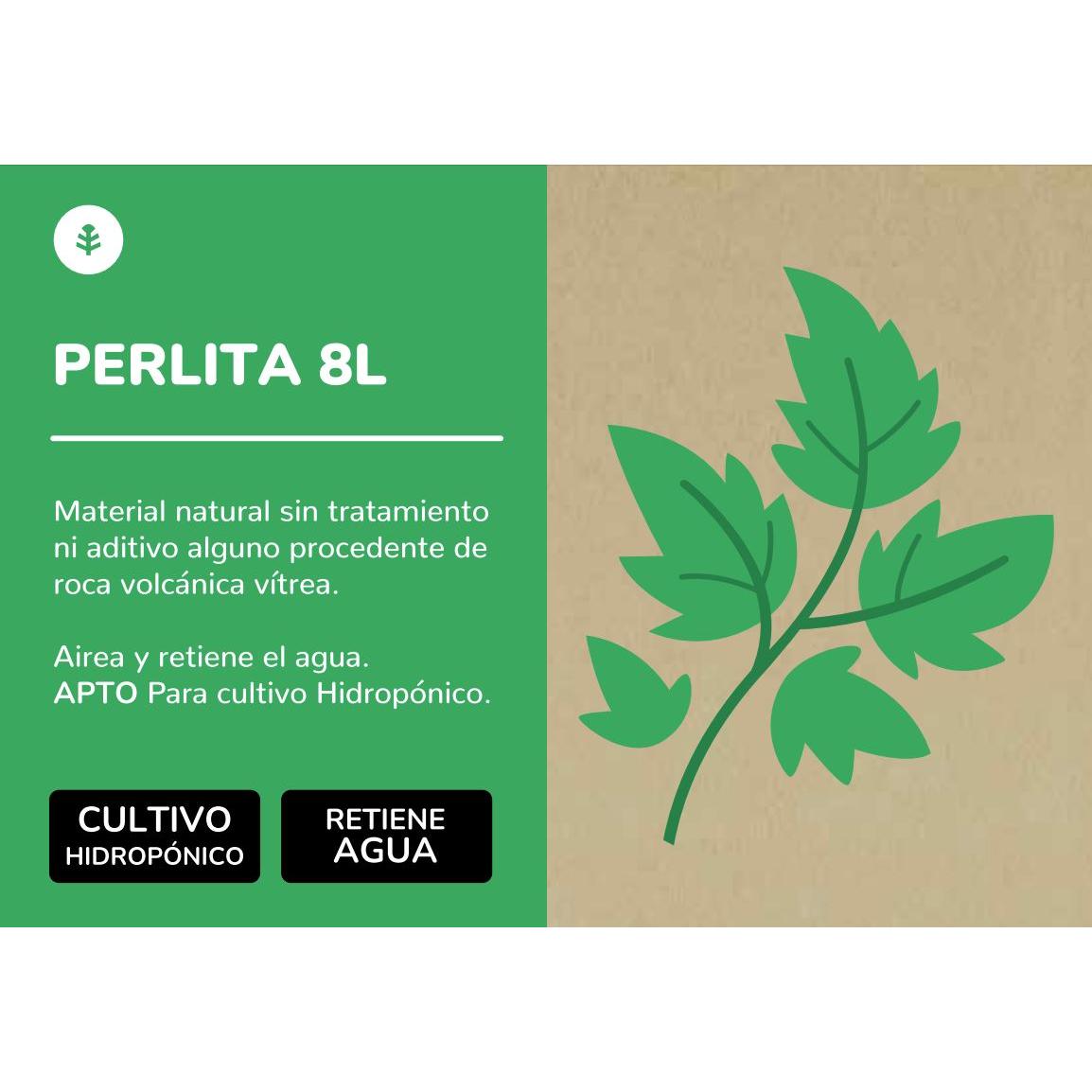 Confezione 2xPerlite Planeta Huerto 8 Litri