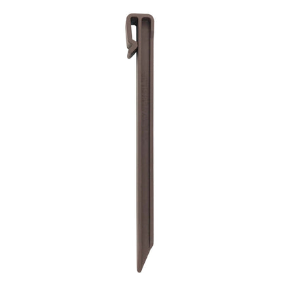 Bordure flexible avec piquets marron 5 m Verdemax