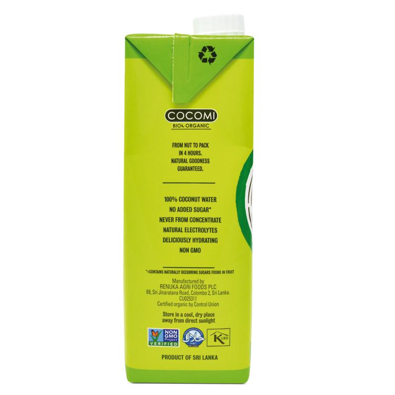 Natürliches Kokoswasser Cocomi Bio 1 l