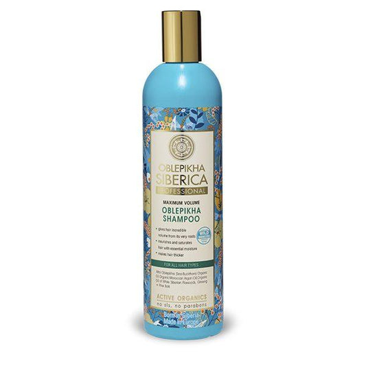 Szampon do wszystkich rodzajów włosów Maksymalna objętość Oblepikha 400 ml