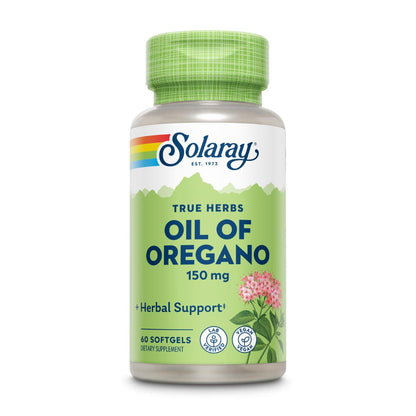 HUILE D'ORIGAN 150 mg 60 gélules Solaray