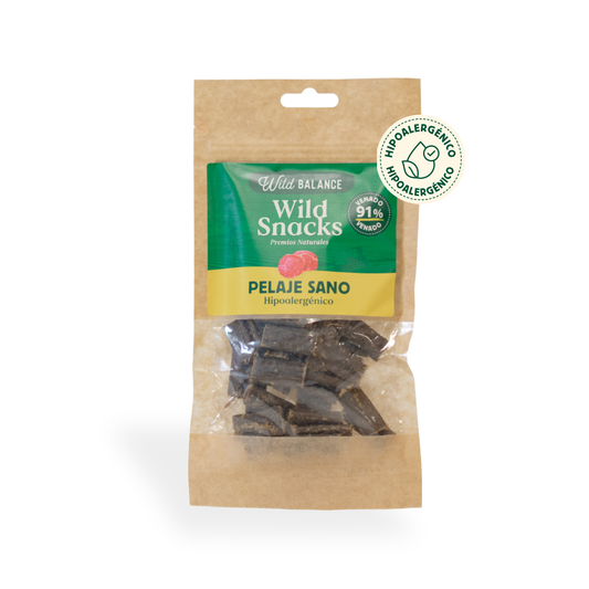 Wild Snacks Wild Balance hypoallergene gezonde vacht