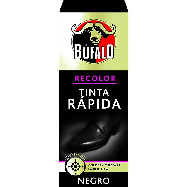 Szybkoschnący tusz do obuwia Bufalo Negro 25 ml