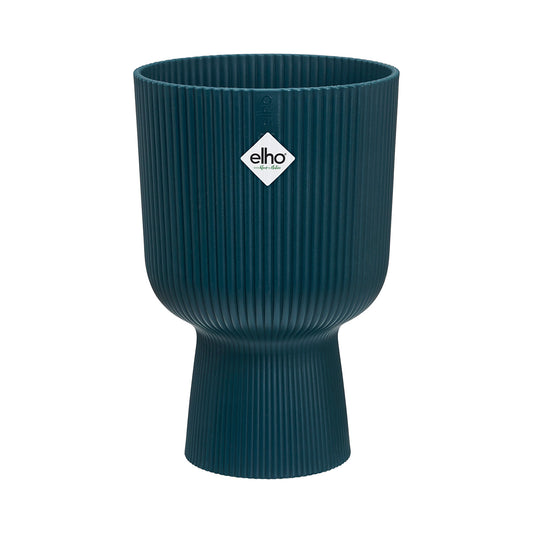 Pot de fleur Vibes Fold Coupe Deep Blue Elho 14 cm