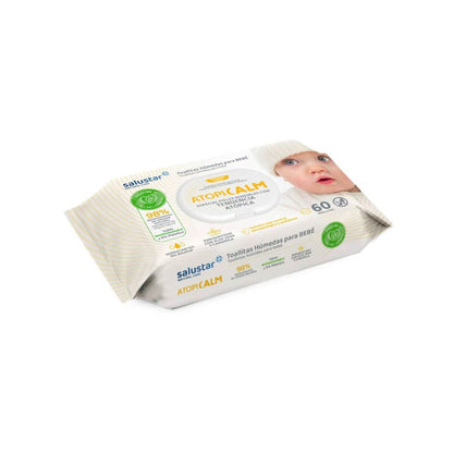 Salustar Baby Wipes for Atopic Skin 60 pcs