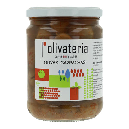 Natürliche Oliven Gazpachas l'olivateria 225g 