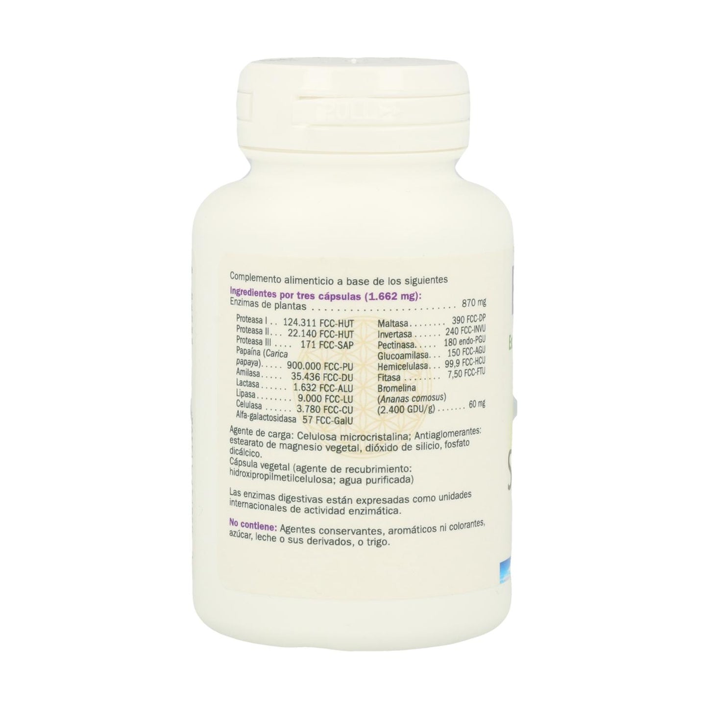 Enzymes végétales 60 gélules Sura Vitasan