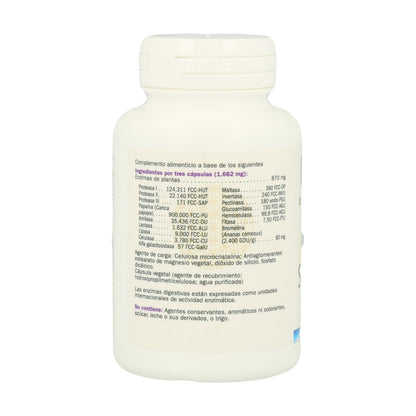 Enzymes végétales 60 gélules Sura Vitasan