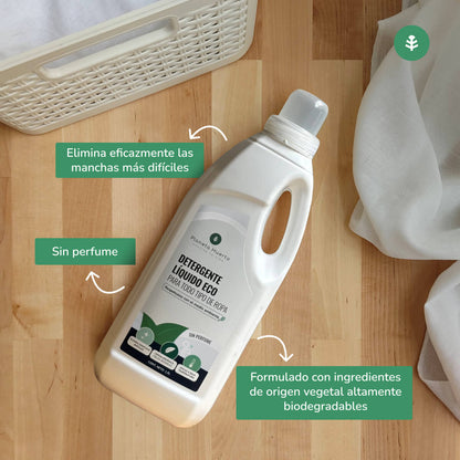 Packung 3xFlüssigwaschmittel ECO Unscented Planet Orchard 1,5 Liter