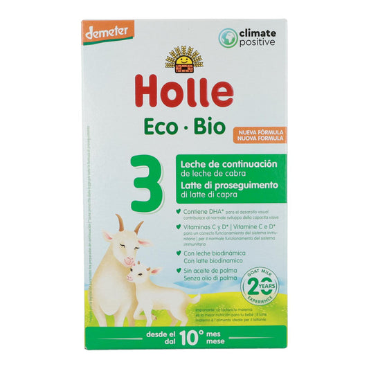 Lait de suite 3 ECO de chèvre 10+ mois biologique Holle 400 g