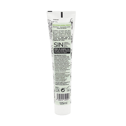 Extra frisse tandpasta Echinacea & Munt BIO, NuturaBio Cosmetics, 125 ml