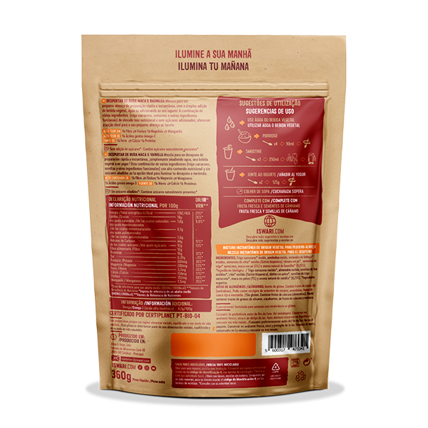 Despertar Buda Maca Vaniglia ISWARI 360 g