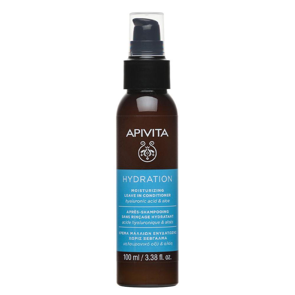 Hyaluronzuur hydraterende conditioner zonder spoelen Apivita 100 ml