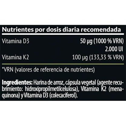 DKbull Vitaminen D3 + K2 Paleobull 60 capsules