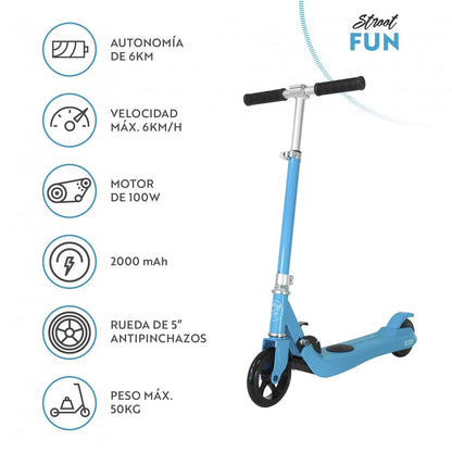 Elektroroller Olsson Fun Blau