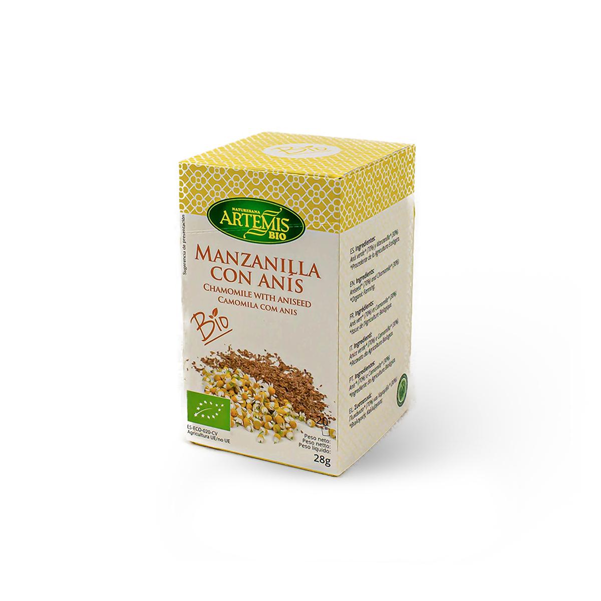 Rumianek z anyżem Artemis, 20 filtrów.