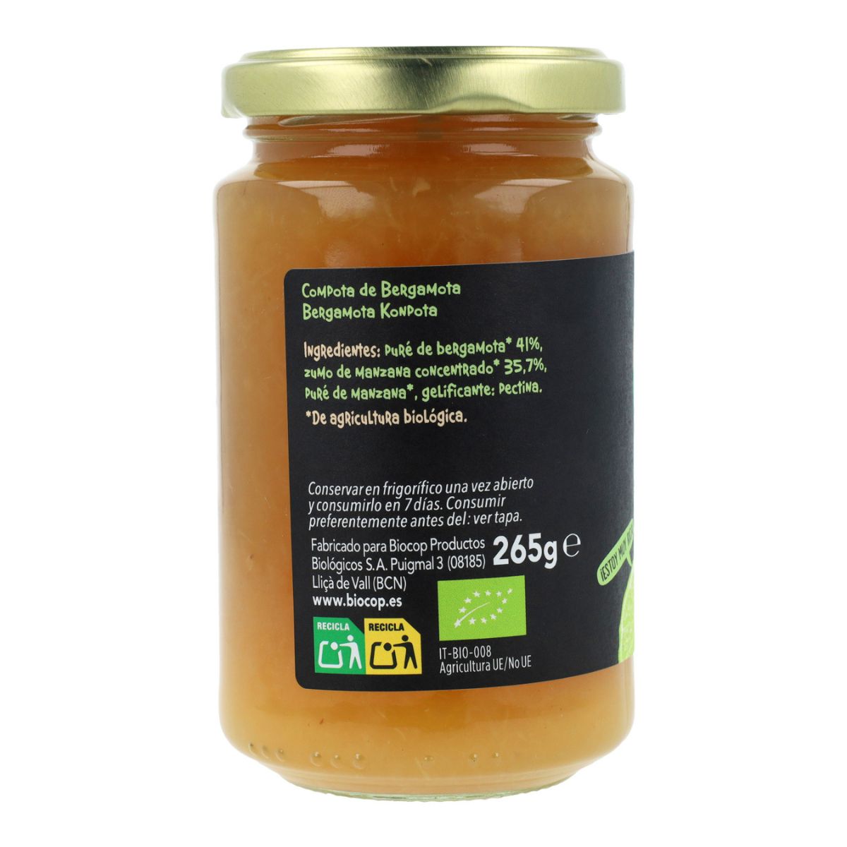 Bergamotte-Kompott Biocop 265 g
