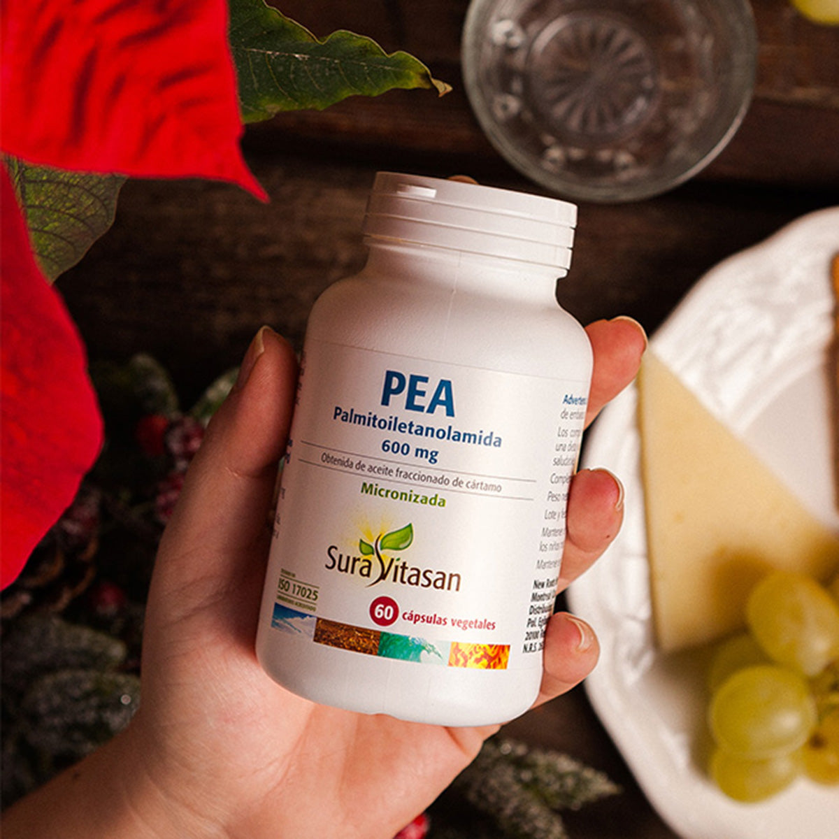 PEA Palmitoléine, Sura Vitasan, 60 gélules