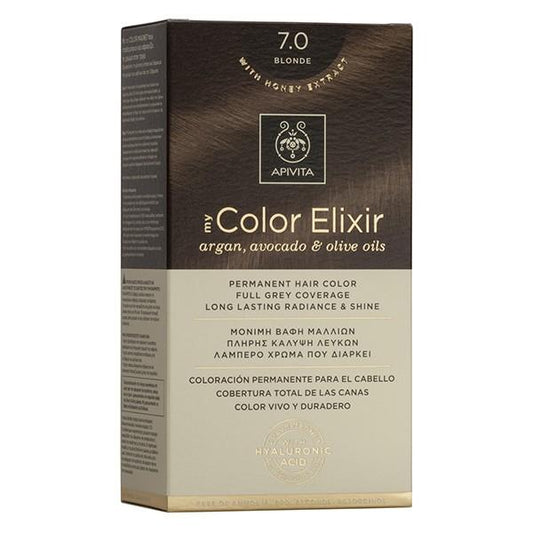 Haarfarbe My Color Elixir N7.0 Blond Apivita