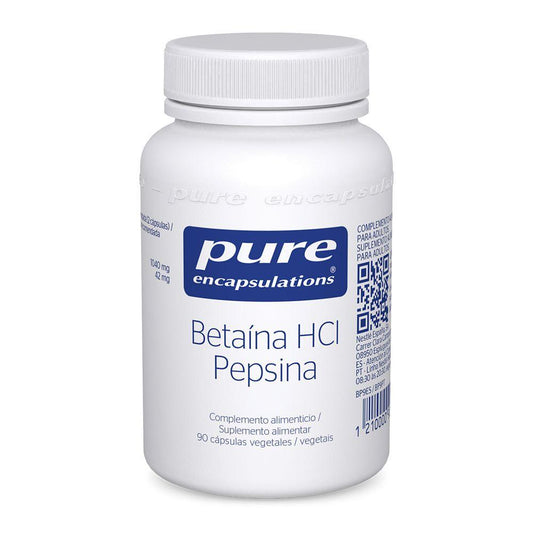 Betain HCl, Pure Encapsulations , 90 kapslar
