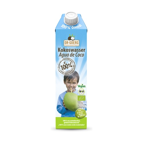 Biologische kokoswater Dr. Goerg  1 L