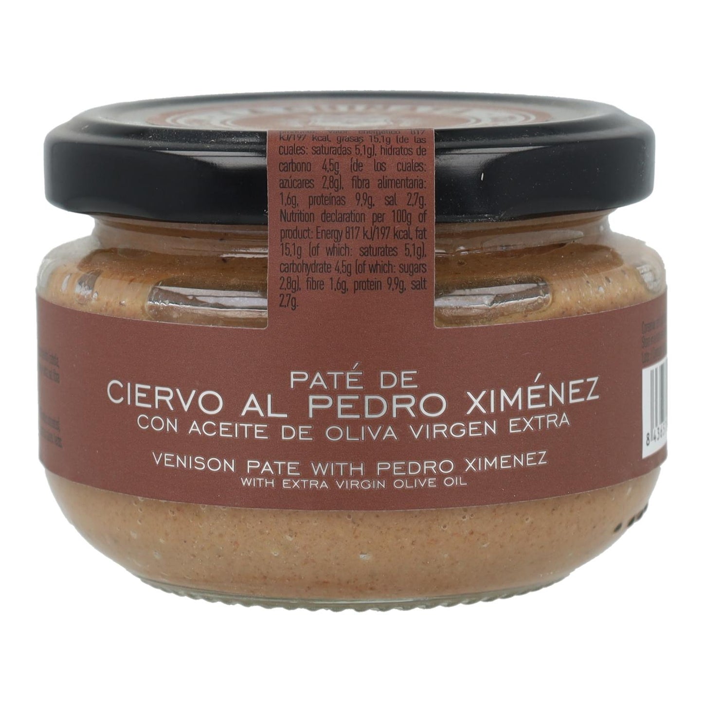 Hirschpastete mit Pedro Ximénez La Chinata 120 g