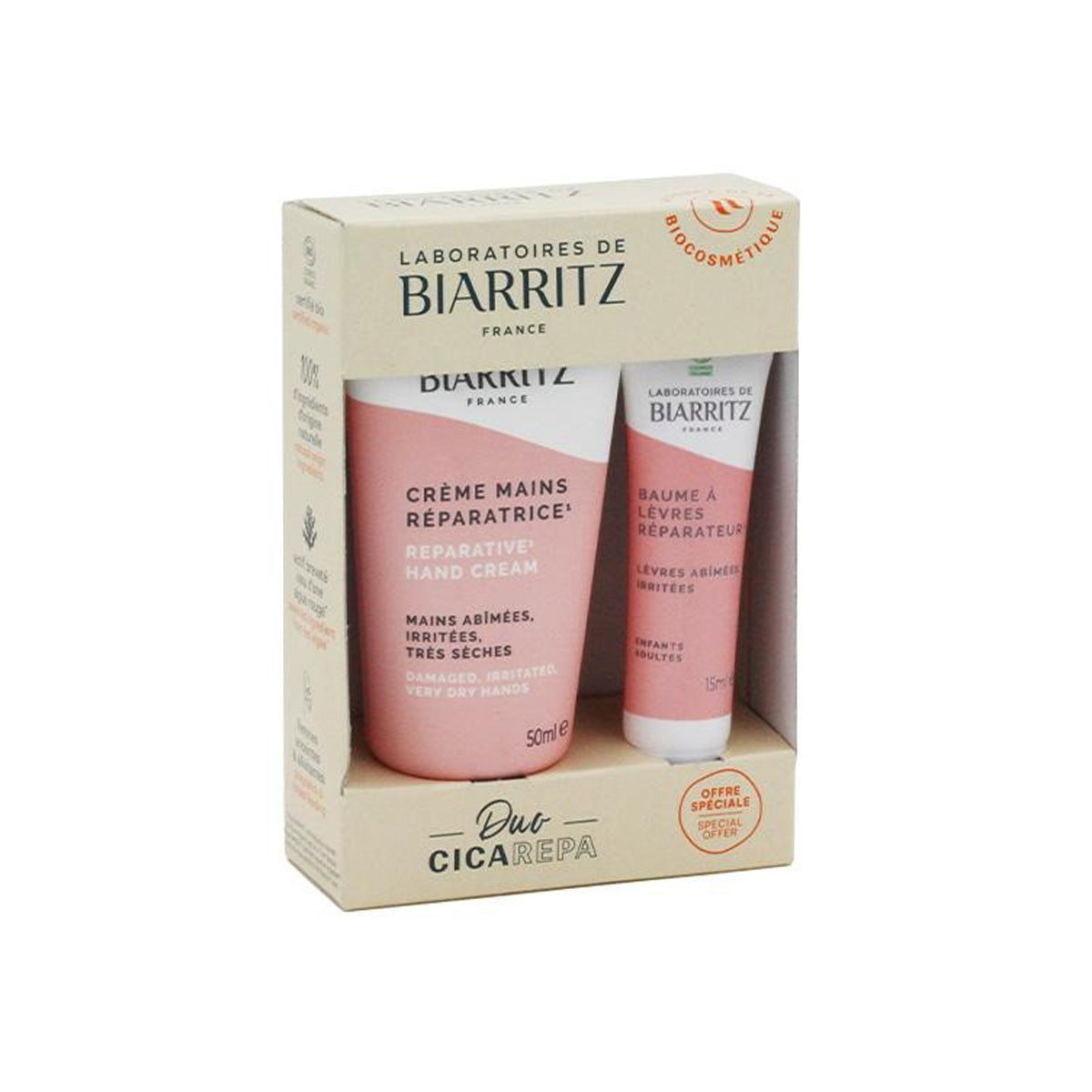 Coffret essentiels réparation de la peau Alga-Sendatu® Laboratoires de Biarritz