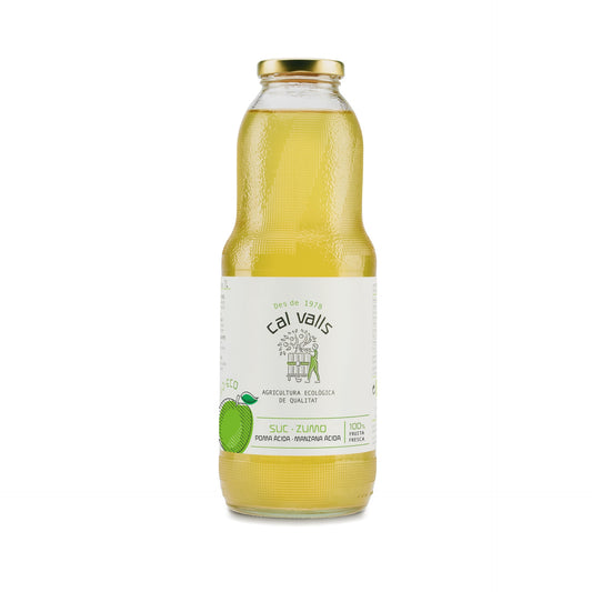 Cal Valls organic sour apple juice, 1 litre