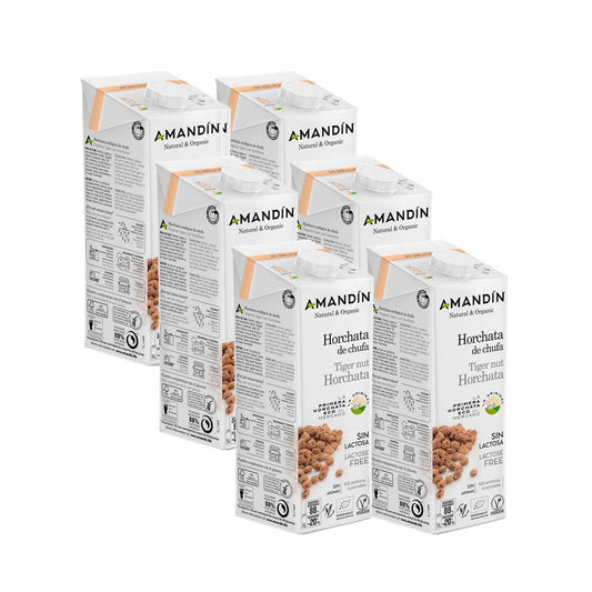 Amandín 6L Packung Erdmandel-Horchata (je 1L)