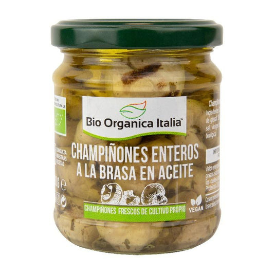 Champignons entiers grillés à l'huile Bio Organica Italia 190 g