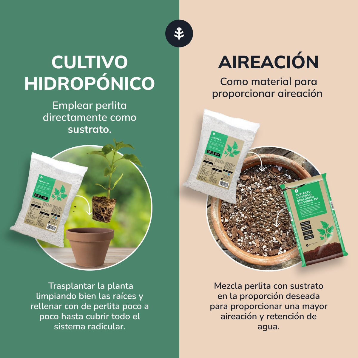 Perlite Planeta Huerto 8 liter