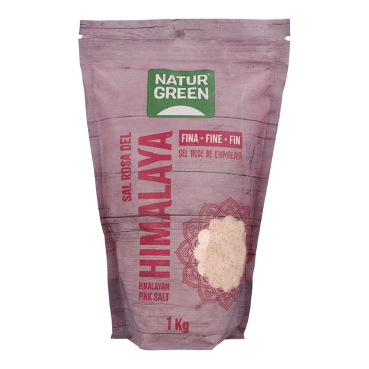 Sel rose fin de l'Himalaya Naturgreen 1 kg