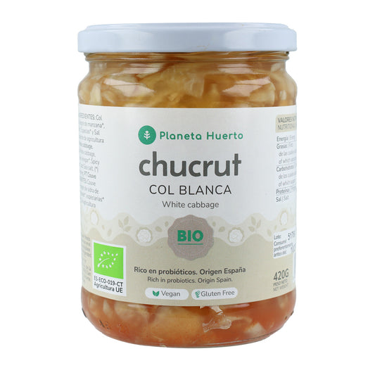 Sauerkraut Weißkohl ECO Planeta Huerto 420 g