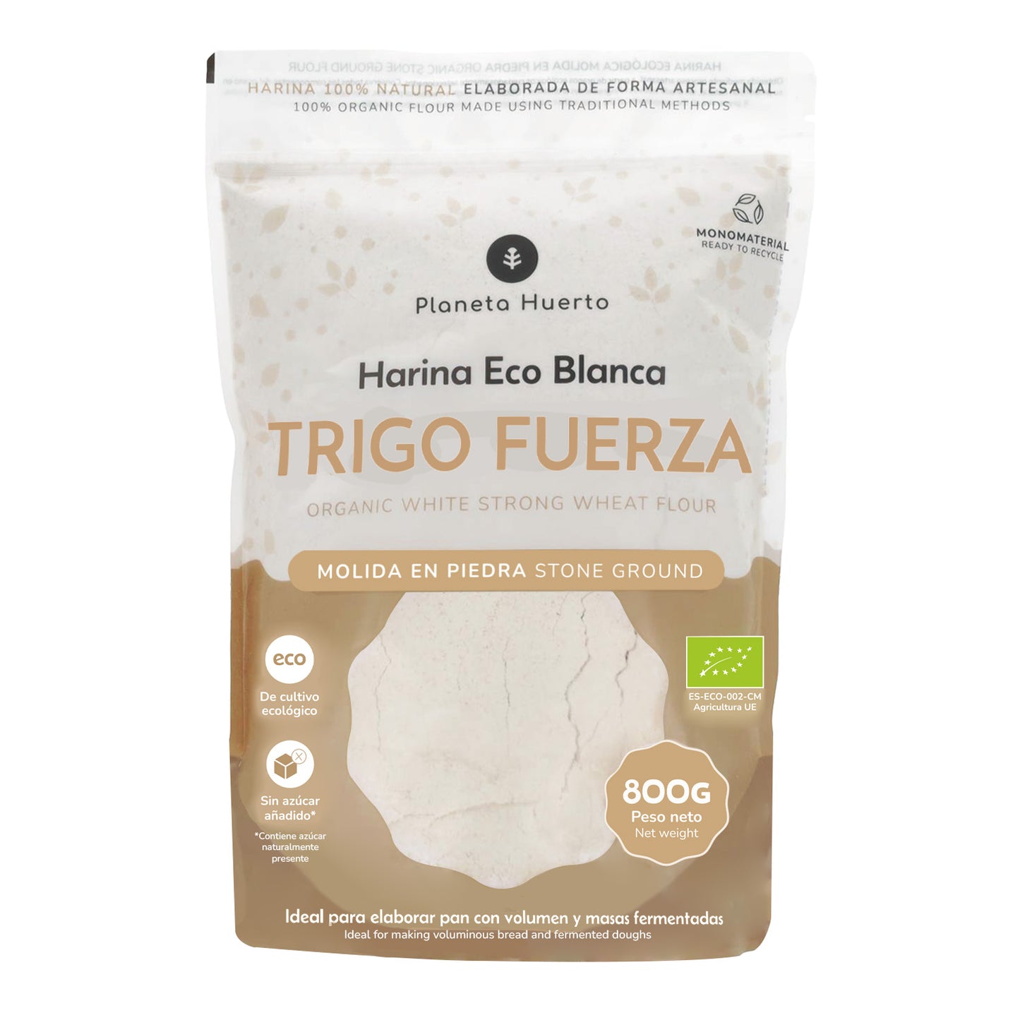 Ekologiczna mąka pszenna Eco Planeta Huerto 800 g