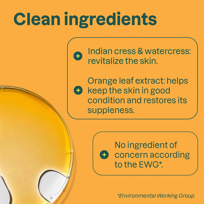 Gel doccia energizzante Super Leaves - Foglie d'arancio, Attitude, 473 ml