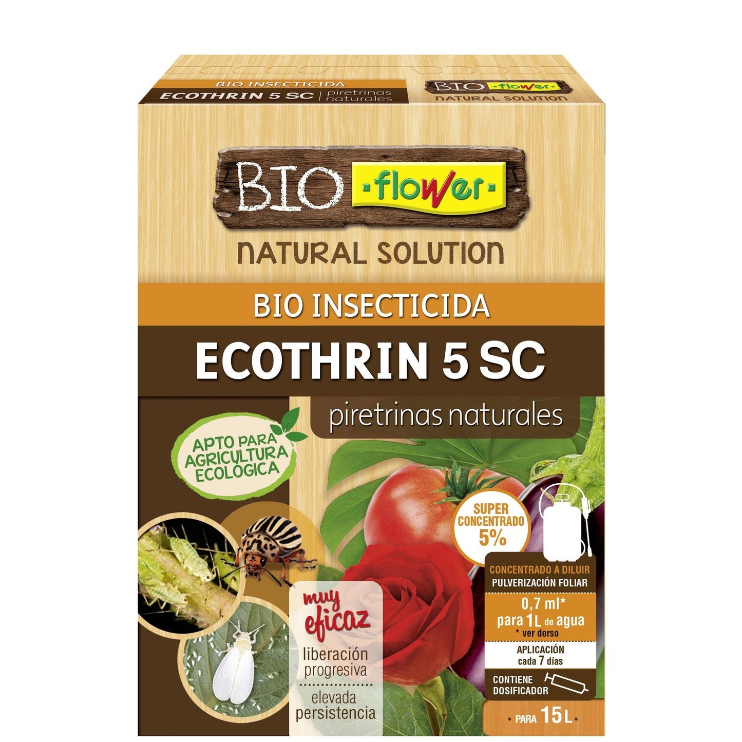 Bio Insecticide Ecothrin geconcentreerd BioFlower 10 ml Geconcentreerd