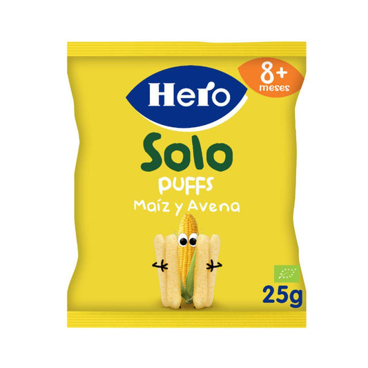 Snacks aus Mais und Hafer Eco 25 g – Hero Solo