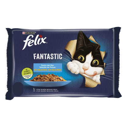 FELIX Fantastic Festín del Mar in Gelatine 12 x 85 g