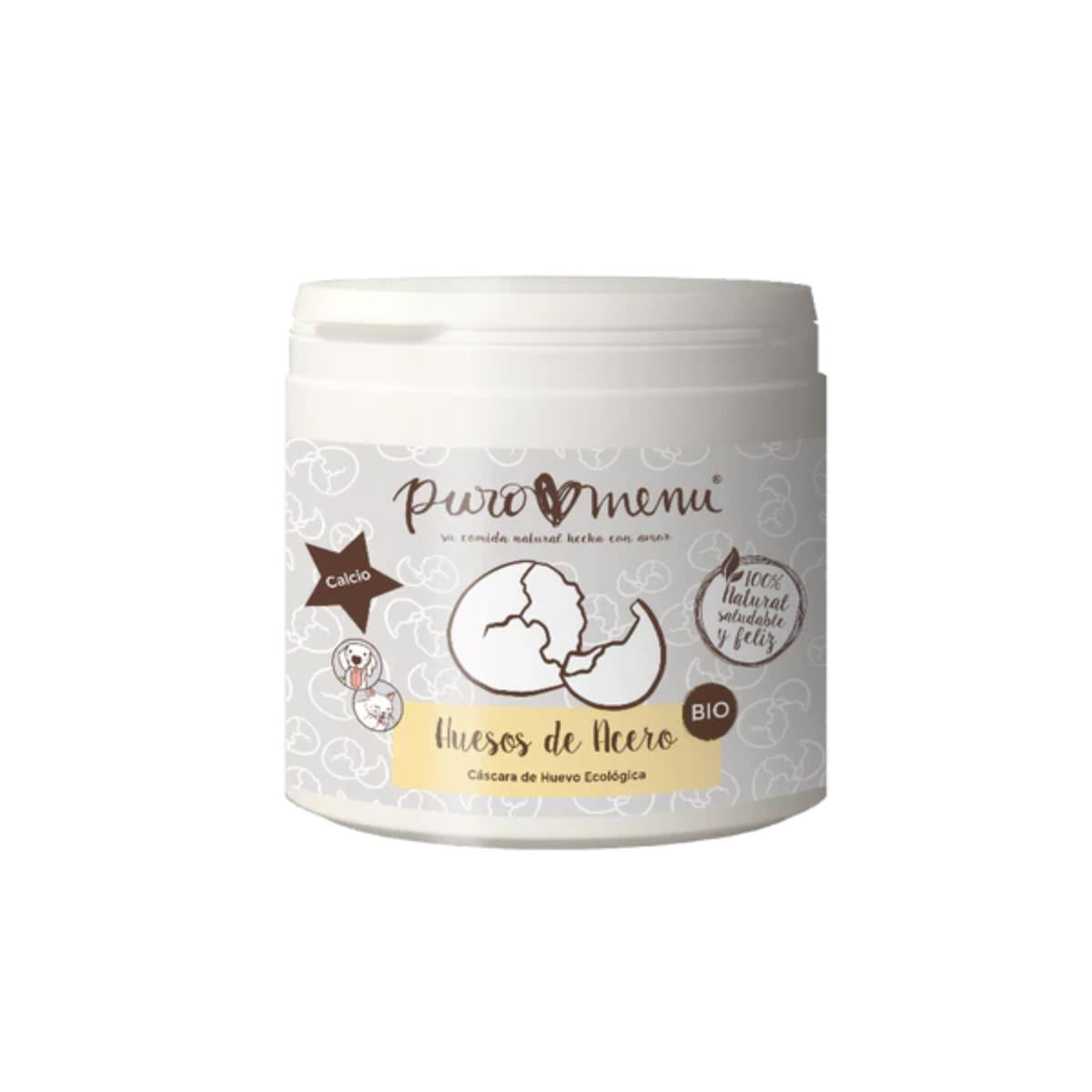 Kości stalowe z łupin jajek BIO Suplement dla psów i kotów Puromenu 150 g