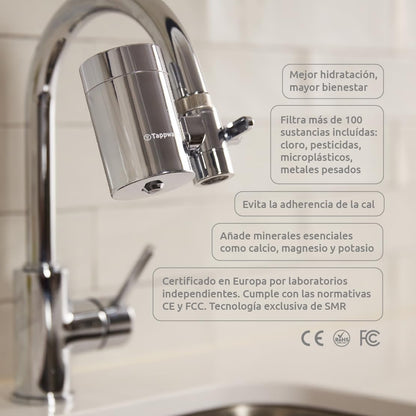 Confezione da 2 cartucce per filtro EcoPro Chrome SMR Tappwater